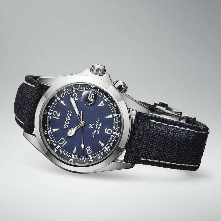 Seiko Prospex Alpinist Limited Edition blue watch
