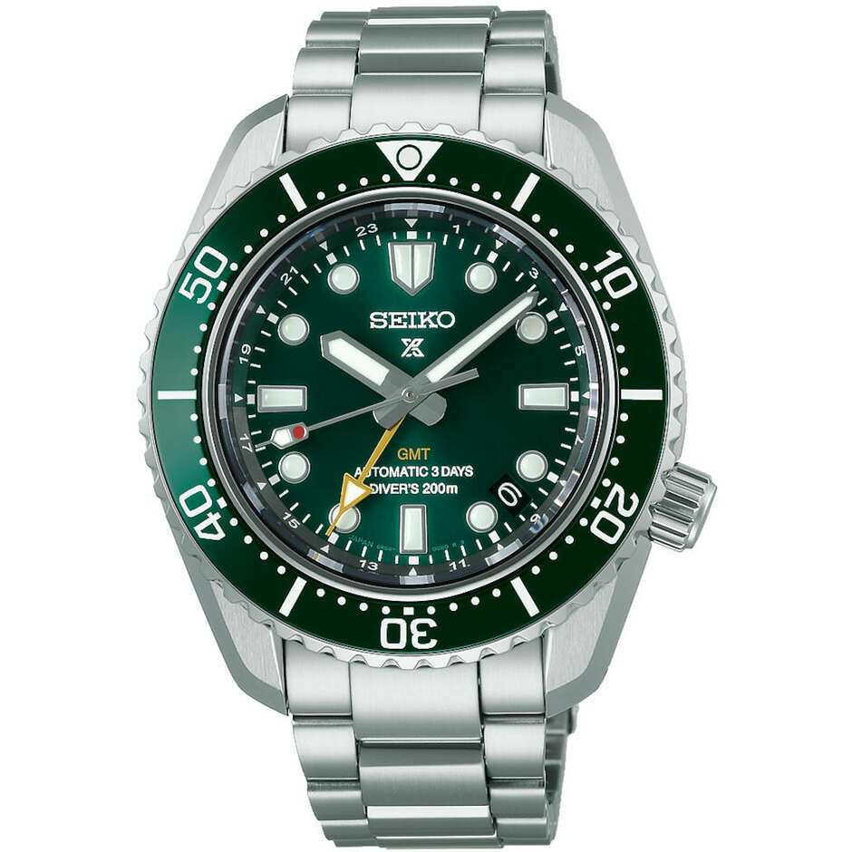Seiko Prospex Marinemaster GMT green watch