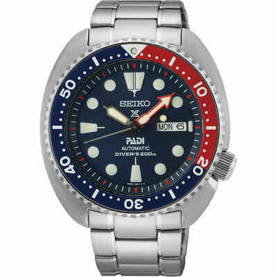 Seiko Prospex Padi Red Blue Automatic Watch