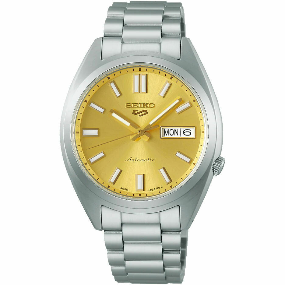 Seiko SNXS Vintage Yellow Watch