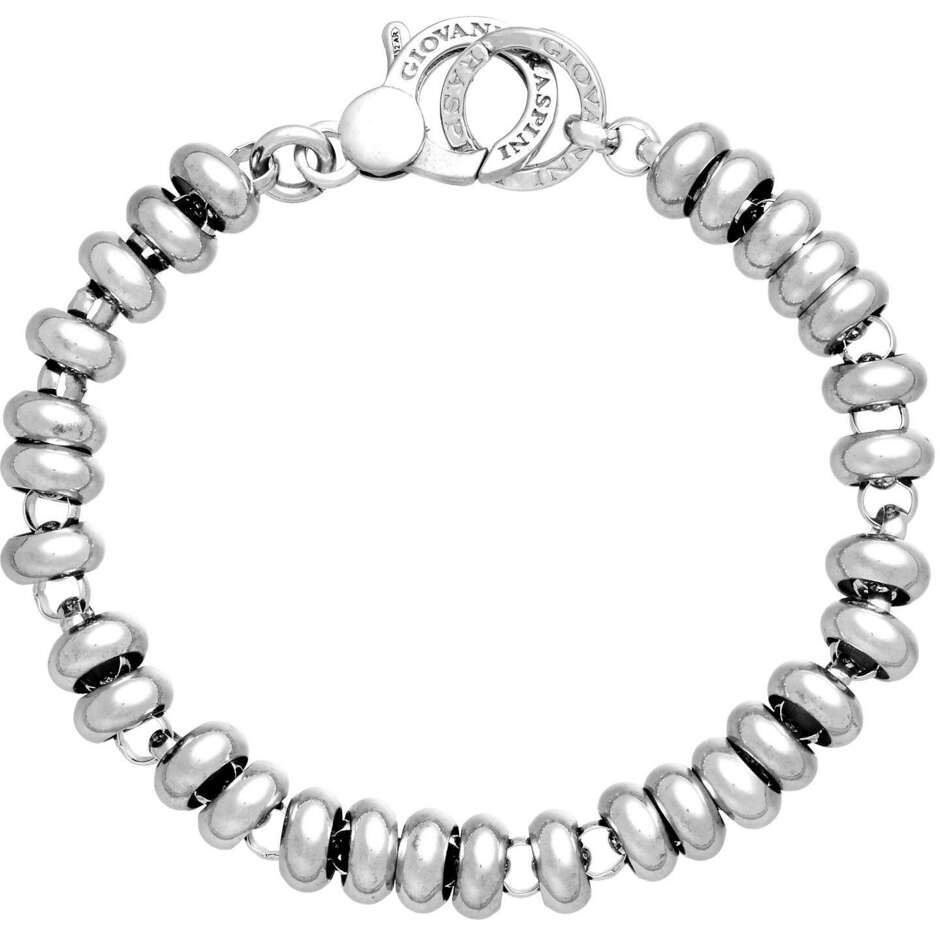 Silver bracelet by Giovanni Raspini with donuts