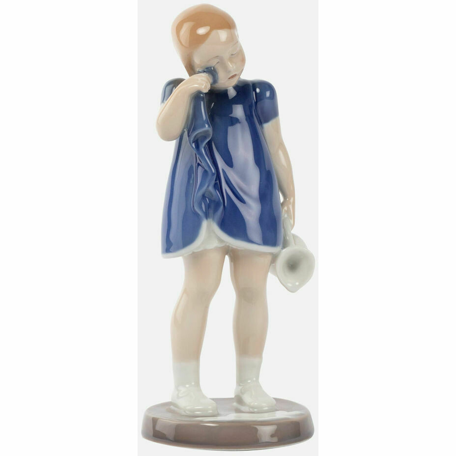 Statuina Royal Copenhagen Bimba latte versato