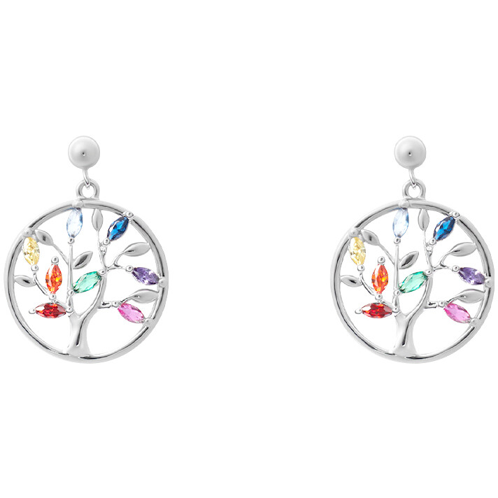 Stroili Alberto della Vita multicolor pendant earrings