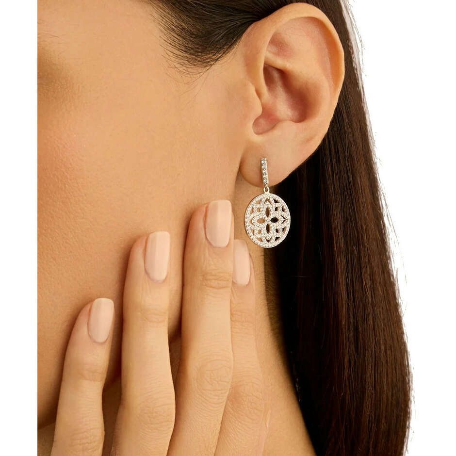 Stroili Arabesque silver earrings