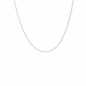 Stroili chain in white gold forced mesh 42 cm Stroili chain in white gold forced mesh 42 cm