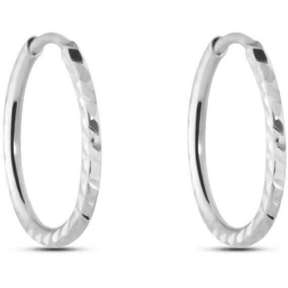 Stroili Circle Earrings for Women in Silver