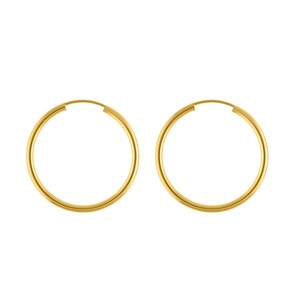 Stroili circle earrings in yellow gold Stroili circle earrings in yellow gold