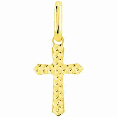 Stroili cross pendant in yellow gold Stroili cross pendant in yellow gold