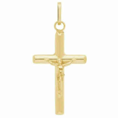Stroili crucifix pendant in yellow gold Stroili crucifix pendant in yellow gold