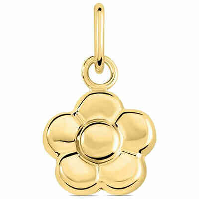 Stroili Flower Pendant in Yellow Gold
