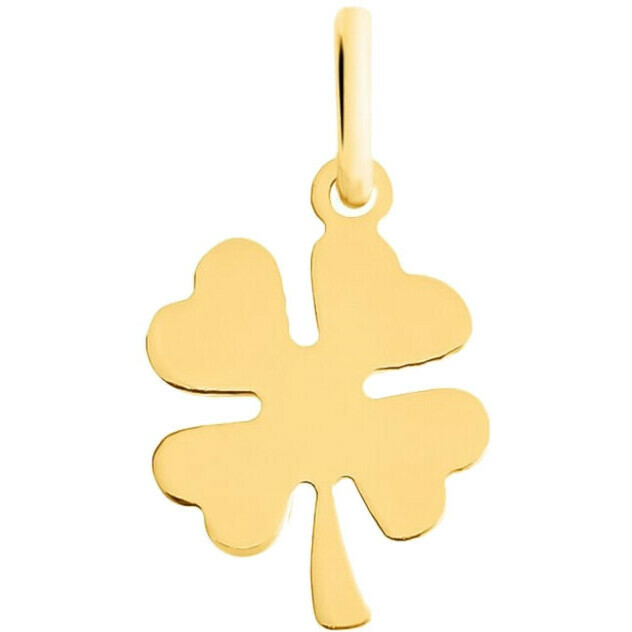 Stroili Four-Leaf Clover Pendant in Yellow Gold