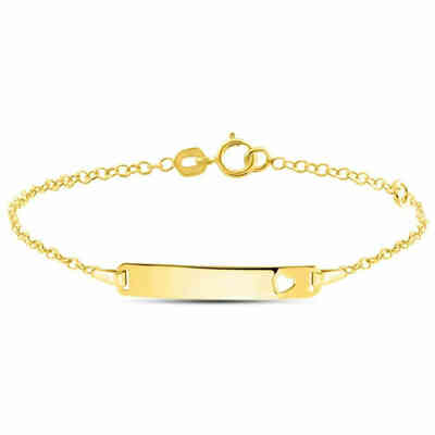 Stroili gold baby bracelet with tag