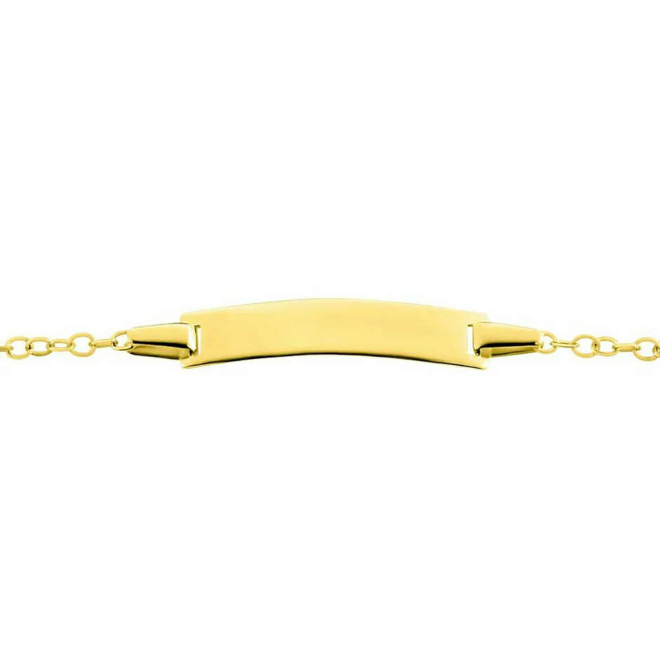 Stroili gold newborn bracelet customizable