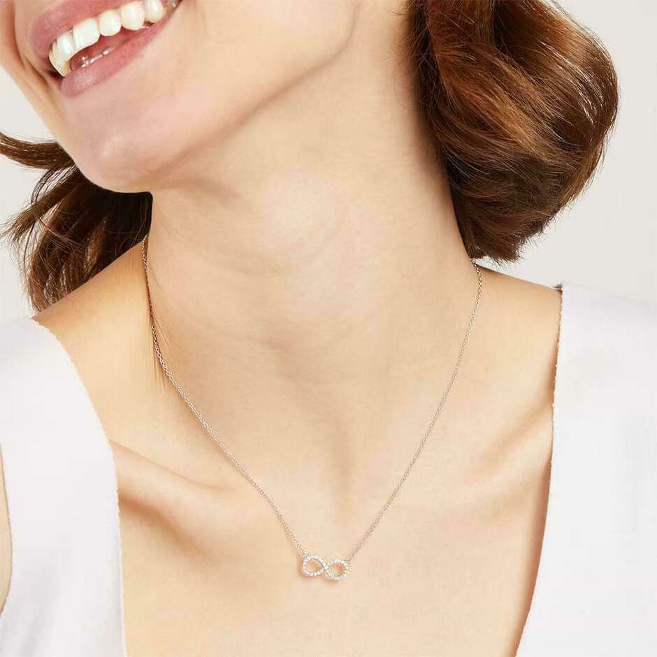 Stroili chain in white gold with forced link 45 cm 30429