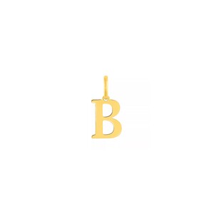 Stroili letter B pendant in yellow gold Stroili letter B pendant in yellow gold