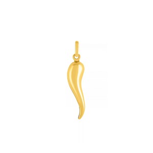 Stroili pendant in yellow gold croissant