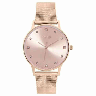 Stroili pink Milanese mesh women's quartz watch Stroili pink Milanese mesh women's quartz watch