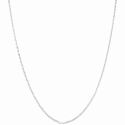 Stroili tennis necklace in silver and white zircons