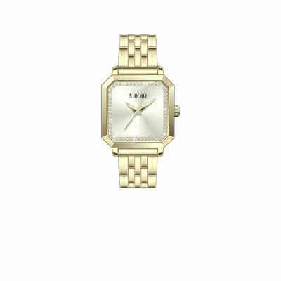 Stroili women's gold-plated square watch Stroili women's gold-plated square watch