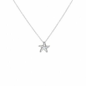 Stroili Women's Necklace in Silver with Zircons
