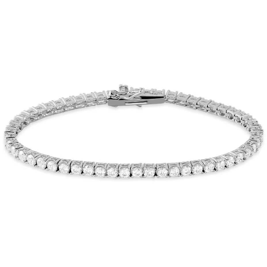 Stroili chain in white gold with forced link 45 cm 30429