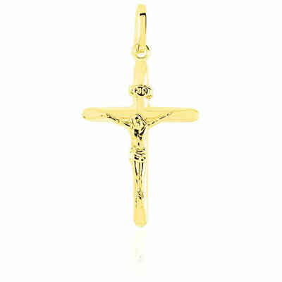 Stroili Yellow Gold Crucifix Pendant