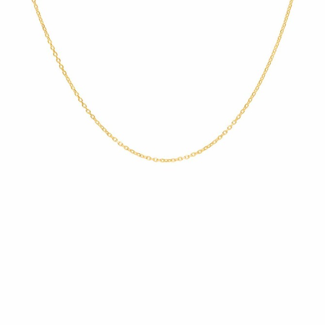 Stroli chain in yellow gold forzatina mesh