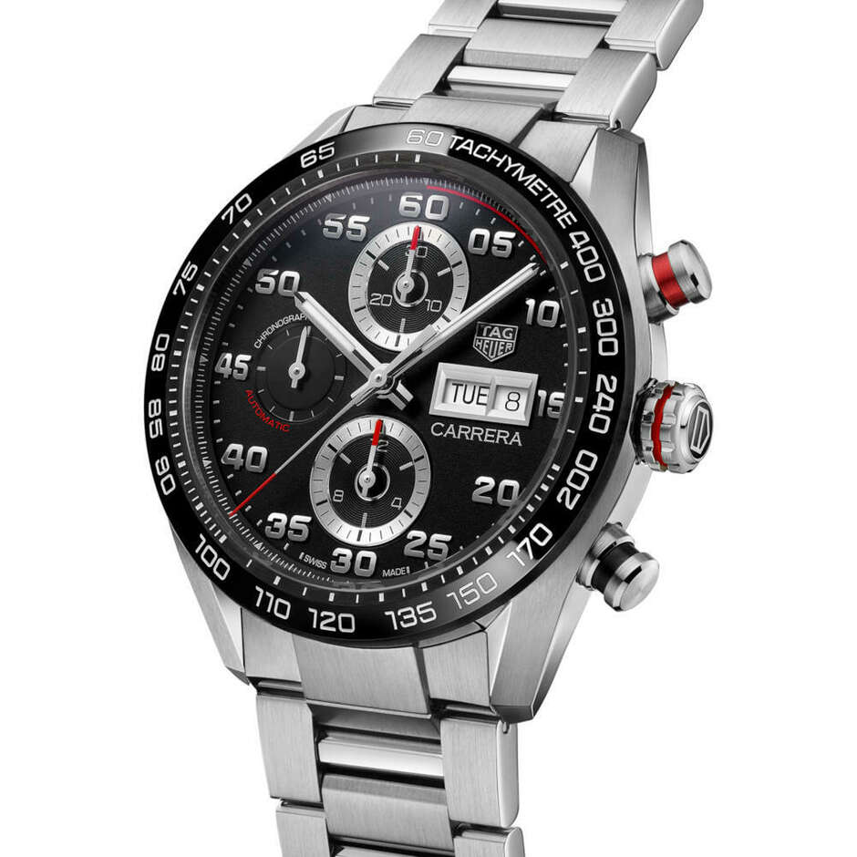 Tag Heuer Carrera chronograph black ceramic watch