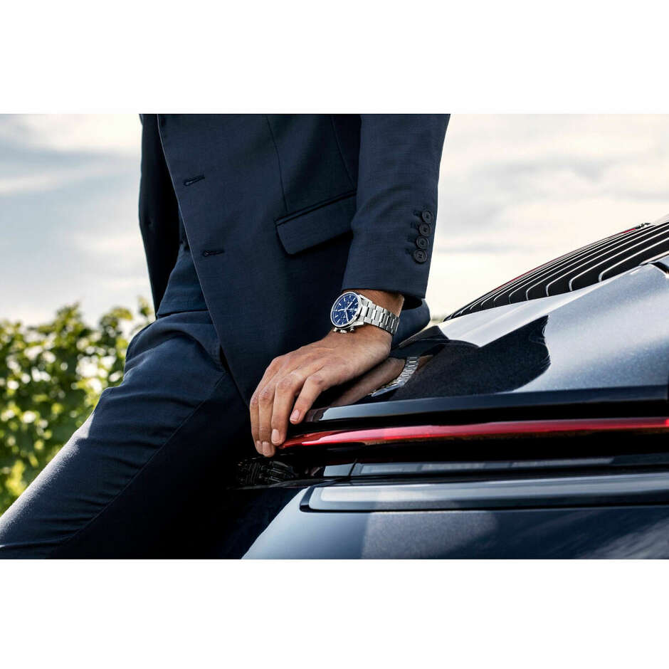 Tag Heuer Carrera Caliber Heuer 02 Blue Chronograph Watch