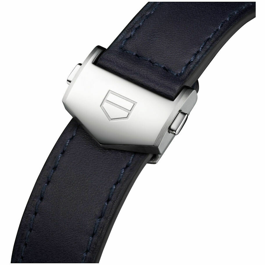 Tag Heuer Carrera chronograph Glassbox blue watch