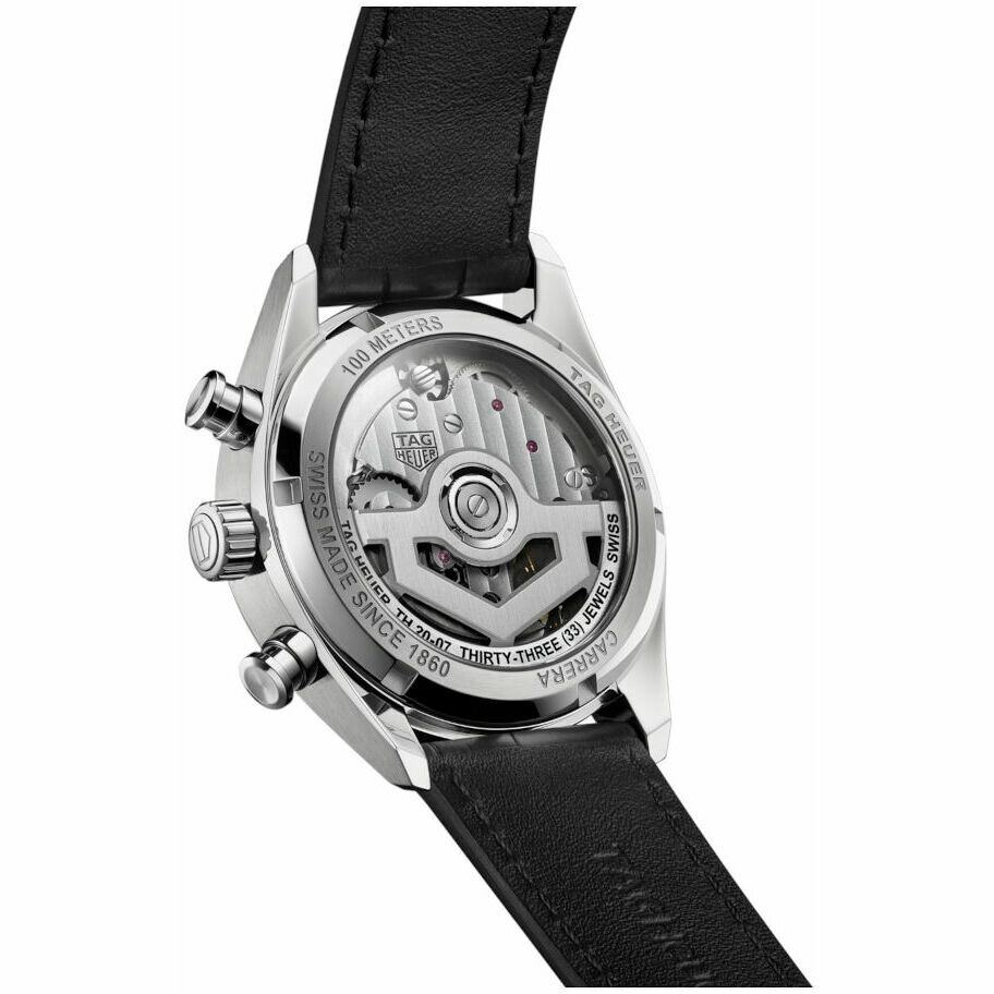 Tag Heuer Carrera Chronograph Glassbox Green Watch