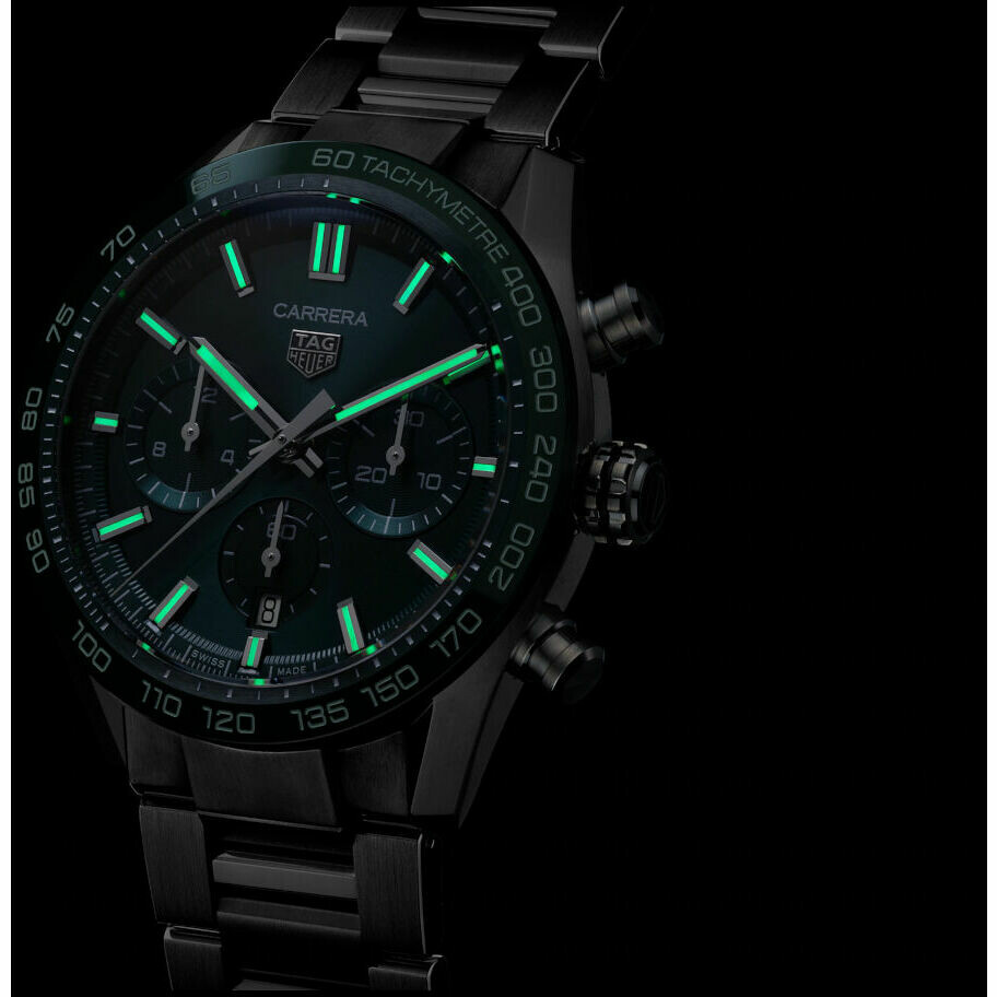 Tag Heuer Carrera Chronograph Heuer 02 Green Watch