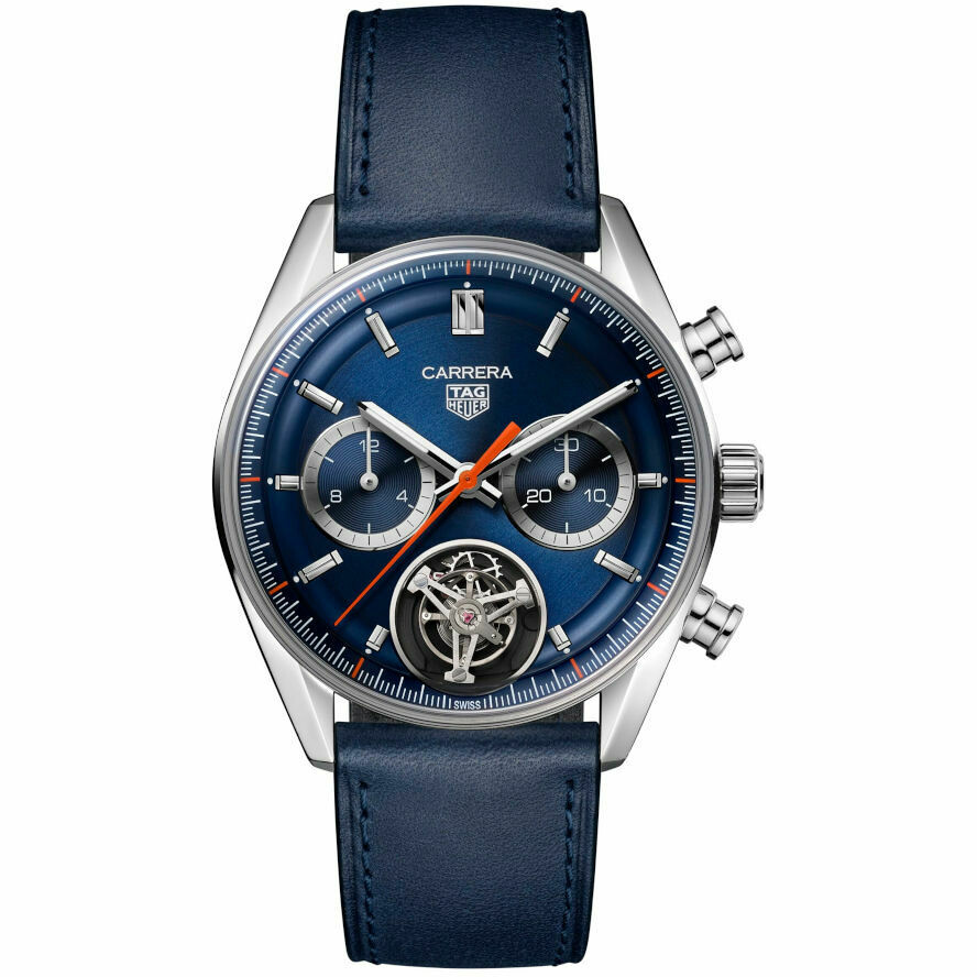 Tag Heuer Carrera Tourbillon Chronograph Blue Watch