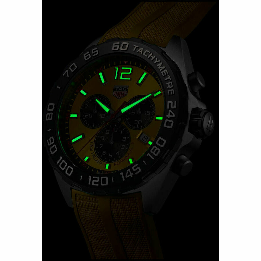 Tag Heuer Formula 1 Chronograph Quartz Yellow Watch