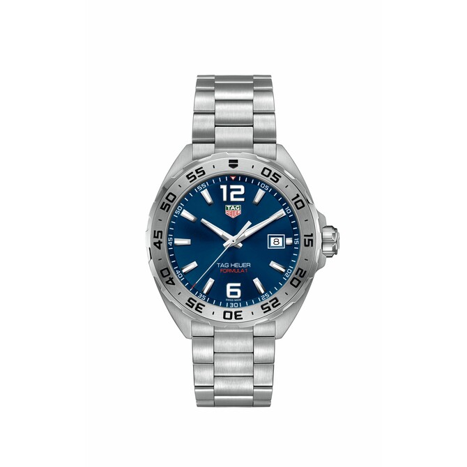Tag Heuer Formula 1 quartz watch with blue dial