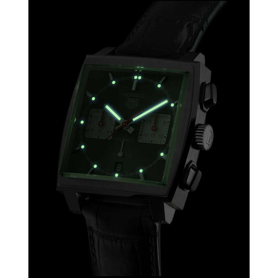 Tag Heuer Monaco black watch