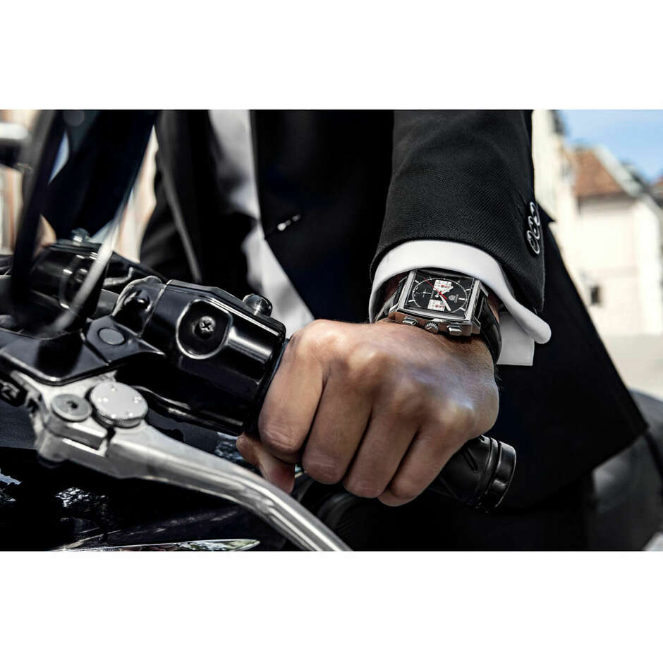 Tag Heuer Monaco black watch