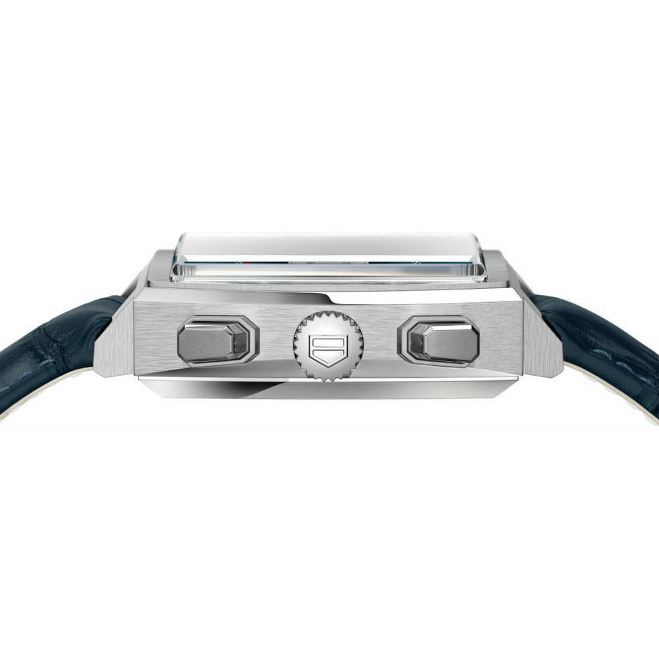 Tag Heuer Monaco blue watch