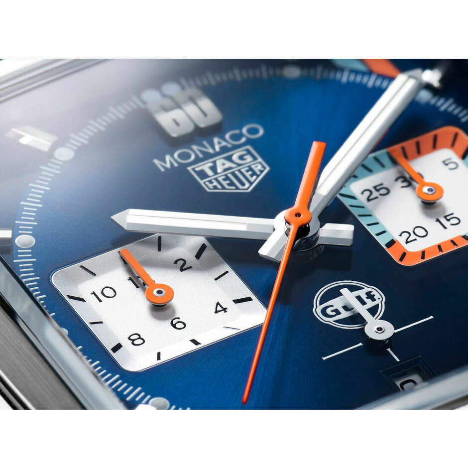 Tag Heuer Monaco Gulf Edition Heuer caliber 02 watch