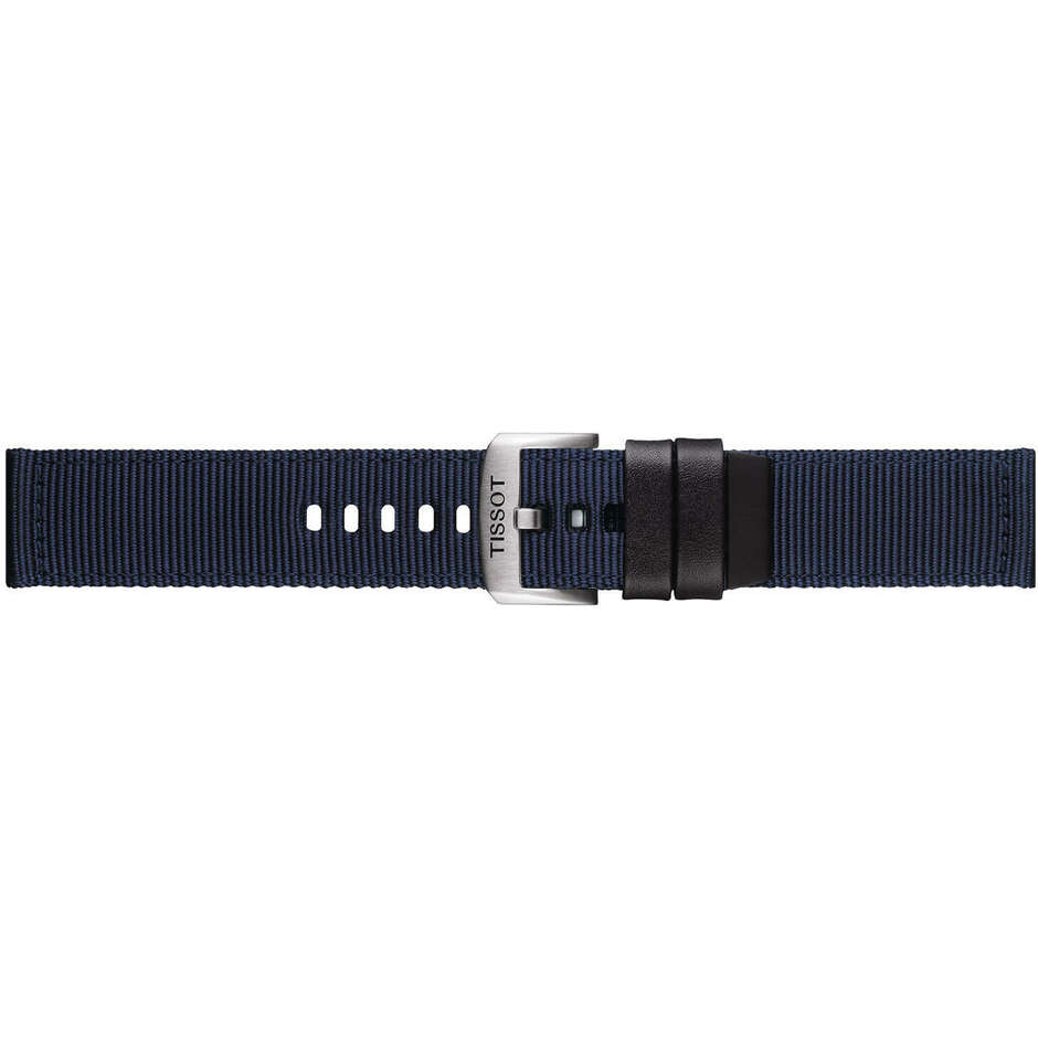 Tissot 22mm blue fabric strap
