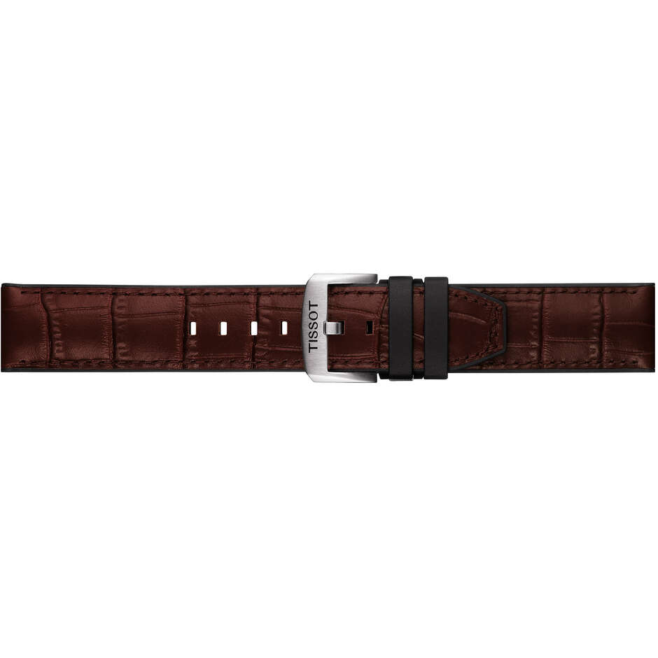 Tissot 22mm Brown Leather Strap