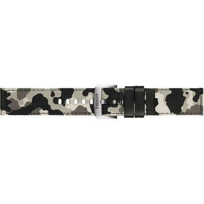 Tissot 22mm camouflage fabric strap Tissot 22mm camouflage fabric strap