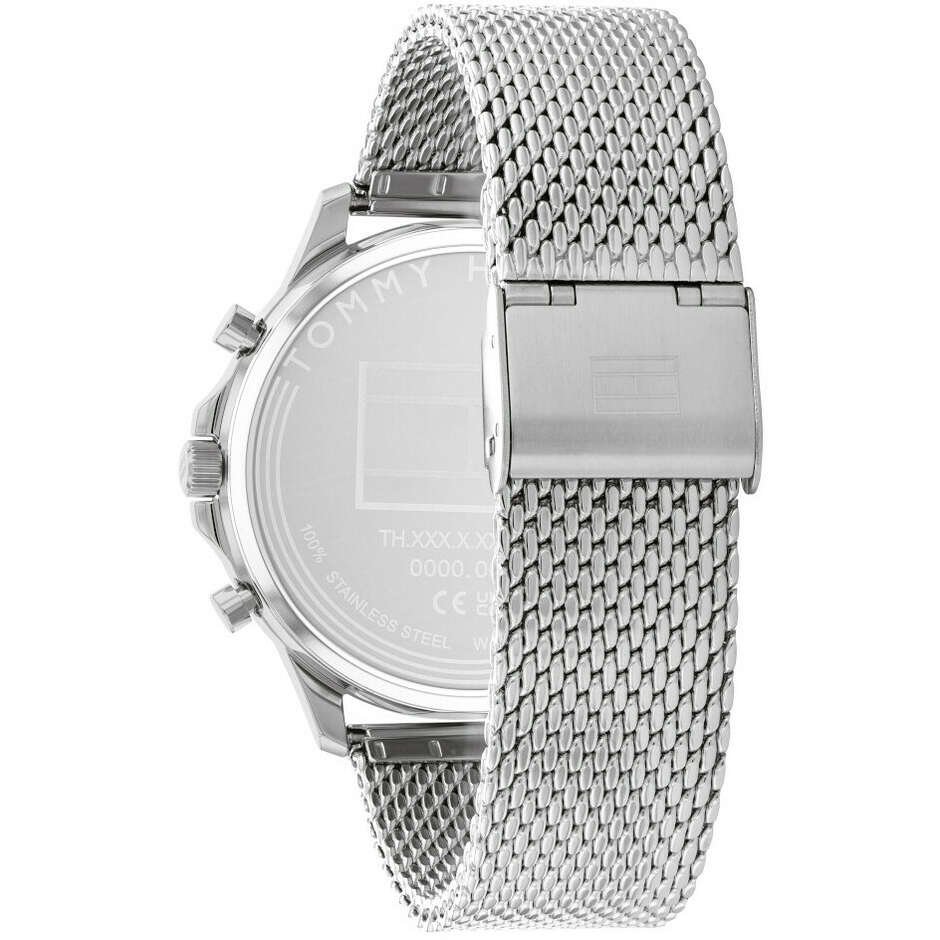 Tommy Hilfiger men's watch in green Milanese mesh steel