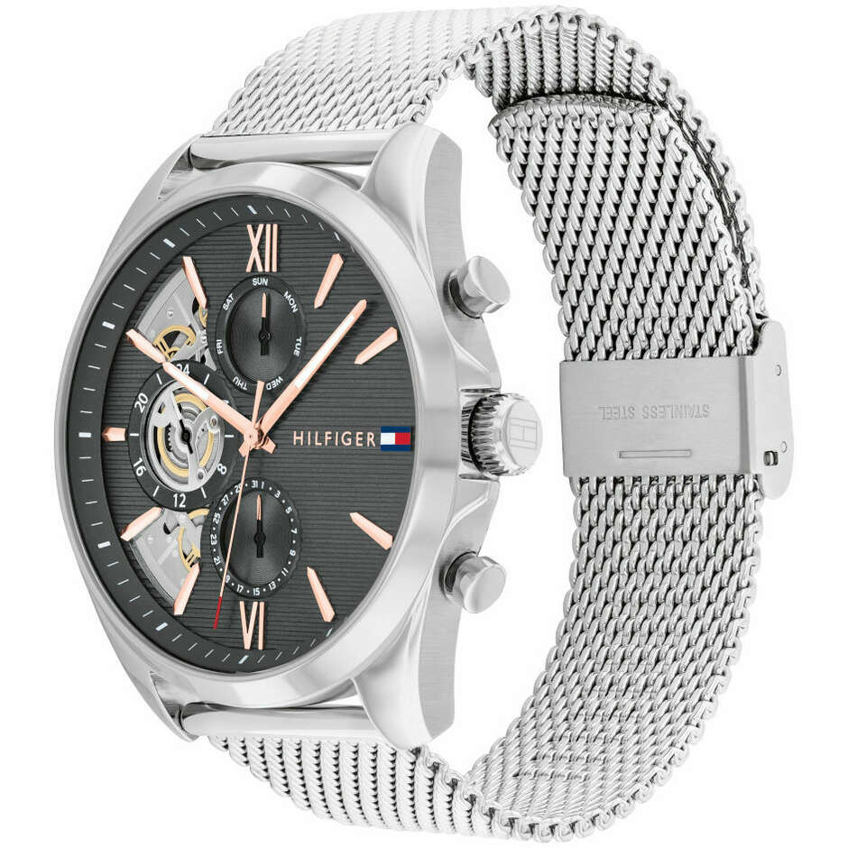 Tommy Hilfiger Multifunction Men's Watch Milanese Mesh