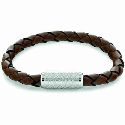Tommy Hilfinger men's bracelet in dark brown leather Tommy Hilfinger men's bracelet in dark brown leather