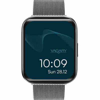 Vagary X03A smartwatch in total black steel Vagary X03A smartwatch in total black steel