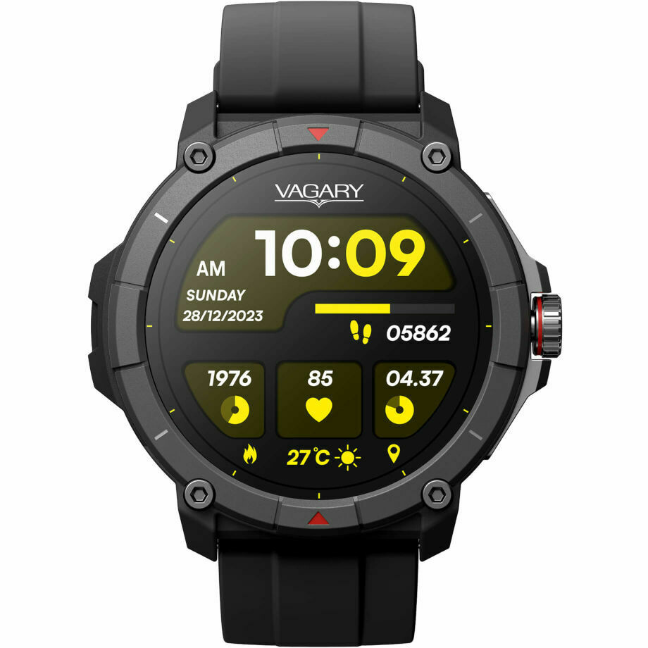 Vagary X04A Black Smartwatch