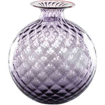 Vaso Venini Monofiori Balloton Indaco boro Rosso 100.18 Vaso Venini Monofiori Balloton Indaco boro Rosso 100.18