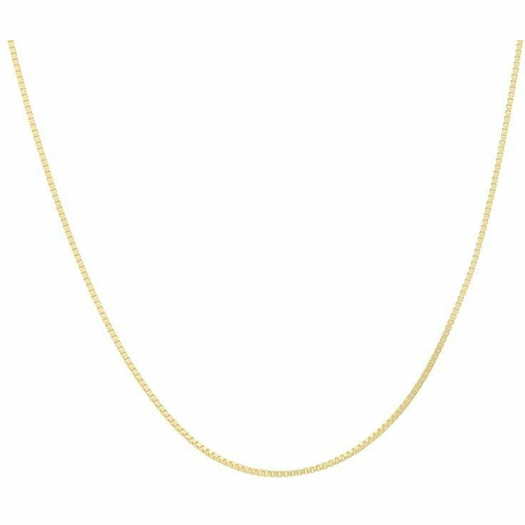 Venetian mesh necklace in yellow gold 40 cm Stroili