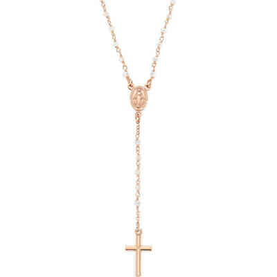 Women's Necklace in Silver with Amen Crystals Women's Necklace in Silver with Amen Crystals
